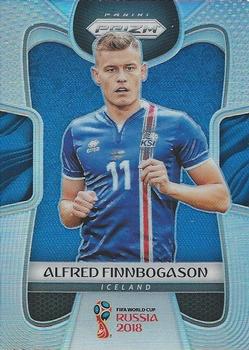 2018 Panini Prizm FIFA World Cup - Silver Prizm #101 Alfred Finnbogason Front