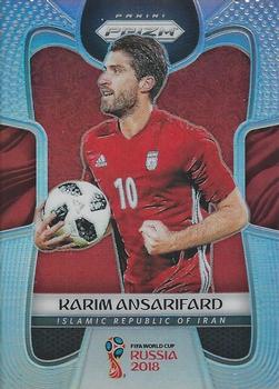 2018 Panini Prizm FIFA World Cup - Silver Prizm #113 Karim Ansarifard Front
