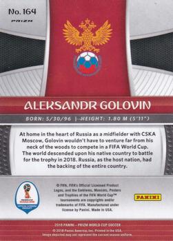 2018 Panini Prizm FIFA World Cup - Silver Prizm #164 Aleksandr Golovin Back