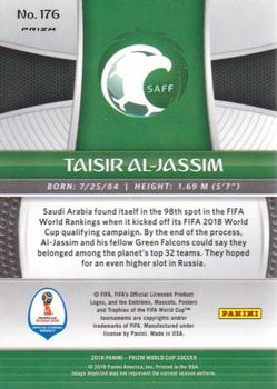 2018 Panini Prizm FIFA World Cup - Silver Prizm #176 Taisir Al-Jassim Back