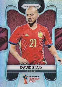 2018 Panini Prizm FIFA World Cup - Silver Prizm #201 David Silva Front