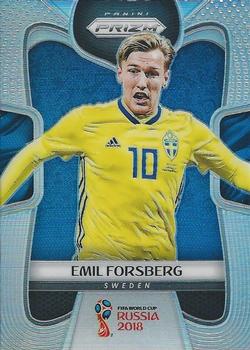 2018 Panini Prizm FIFA World Cup - Silver Prizm #235 Emil Forsberg Front