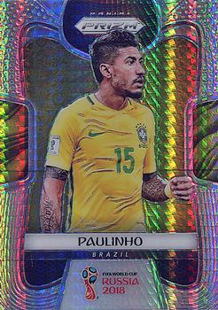 2018 Panini Prizm FIFA World Cup - Hyper Prizm #29 Paulinho Front