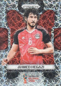 2018 Panini Prizm FIFA World Cup - Lazer Prizm #56 Ahmed Hegazi Front