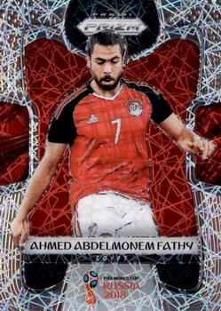 2018 Panini Prizm FIFA World Cup - Lazer Prizm #57 Ahmed Fathy Front