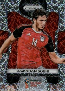 2018 Panini Prizm FIFA World Cup - Lazer Prizm #60 Ramadan Sobhi Front