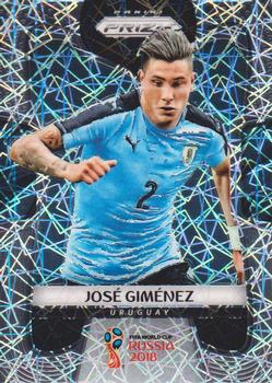 2018 Panini Prizm FIFA World Cup - Lazer Prizm #213 Jose Gimenez Front