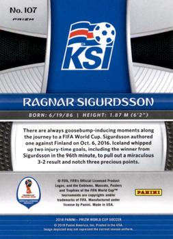 2018 Panini Prizm FIFA World Cup - Mojo Prizm #107 Ragnar Sigurdsson Back