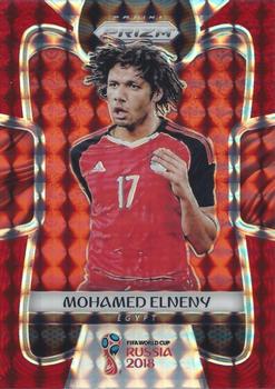 2018 Panini Prizm FIFA World Cup - Red Mosaic Prizm #59 Mohamed Elneny Front