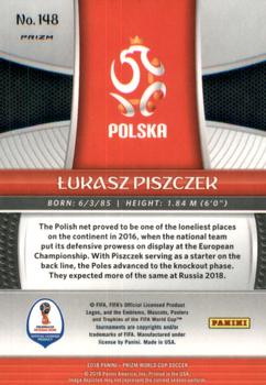 2018 Panini Prizm FIFA World Cup - Red Mosaic Prizm #148 Lukasz Piszczek Back