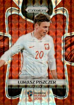 2018 Panini Prizm FIFA World Cup - Red Mosaic Prizm #148 Lukasz Piszczek Front