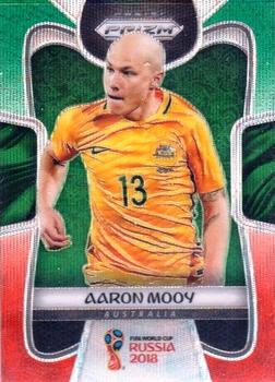 2018 Panini Prizm FIFA World Cup - Green & Orange Wave Prizm #272 Aaron Mooy Front