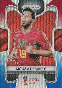 2018 Panini Prizm FIFA World Cup - Red & Blue Wave Prizm #19 Mousa Dembele Front