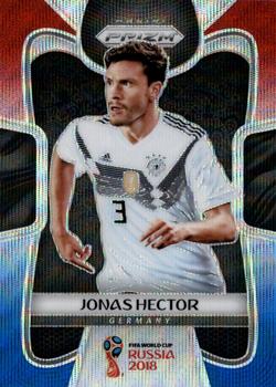 2018 Panini Prizm FIFA World Cup - Red & Blue Wave Prizm #89 Jonas Hector Front