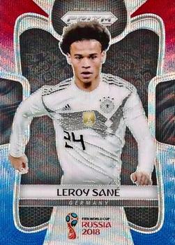 2018 Panini Prizm FIFA World Cup - Red & Blue Wave Prizm #93 Leroy Sane Front