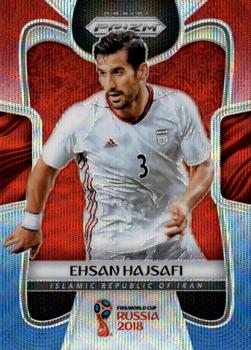 2018 Panini Prizm FIFA World Cup - Red & Blue Wave Prizm #110 Ehsan Hajsafi Front