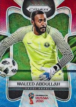 2018 Panini Prizm FIFA World Cup - Red & Blue Wave Prizm #177 Waleed Abdullah Front