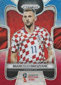 2018 Panini Prizm FIFA World Cup - Red & Blue Wave Prizm #230 Marcelo Brozovic Front