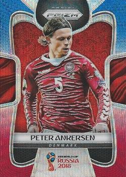 2018 Panini Prizm FIFA World Cup - Red & Blue Wave Prizm #265 Peter Ankersen Front