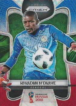 2018 Panini Prizm FIFA World Cup - Red & Blue Wave Prizm #278 Khadim N'Diaye Front