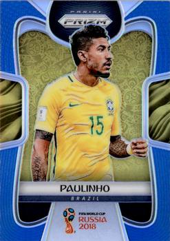 2018 Panini Prizm FIFA World Cup - Blue Prizm #29 Paulinho Front
