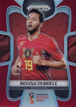 2018 Panini Prizm FIFA World Cup - Red Prizm #19 Mousa Dembele Front