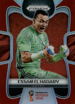2018 Panini Prizm FIFA World Cup - Red Prizm #58 Essam El-Hadary Front
