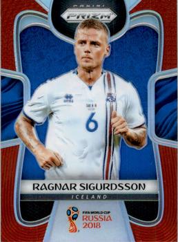 2018 Panini Prizm FIFA World Cup - Red Prizm #107 Ragnar Sigurdsson Front