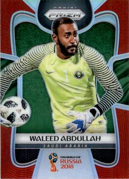2018 Panini Prizm FIFA World Cup - Red Prizm #177 Waleed Abdullah Front