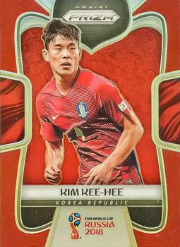 2018 Panini Prizm FIFA World Cup - Red Prizm #188 Kee-hee Kim Front
