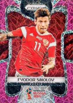 2018 Panini Prizm FIFA World Cup - Pink Lazer Prizm #170 Fyodor Smolov Front
