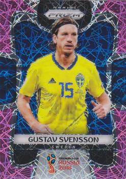 2018 Panini Prizm FIFA World Cup - Pink Lazer Prizm #236 Gustav Svensson Front
