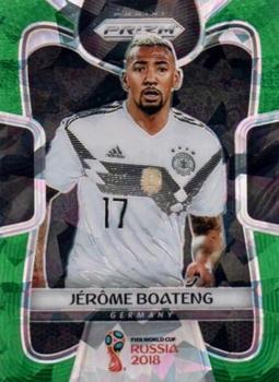 2018 Panini Prizm FIFA World Cup - Green Crystals Prizm #88 Jerome Boateng Front