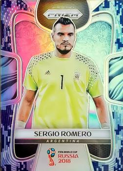 2018 Panini Prizm FIFA World Cup - Camo Prizm #3 Sergio Romero Front