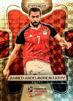 2018 Panini Prizm FIFA World Cup - Gold Power Prizm #57 Ahmed Fathy Front