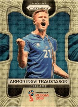 2018 Panini Prizm FIFA World Cup - Gold Power Prizm #102 Arnor Ingvi Traustason Front