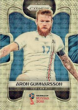 2018 Panini Prizm FIFA World Cup - Gold Power Prizm #103 Aron Gunnarsson Front