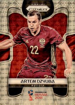 2018 Panini Prizm FIFA World Cup - Gold Power Prizm #167 Artem Dzyuba Front