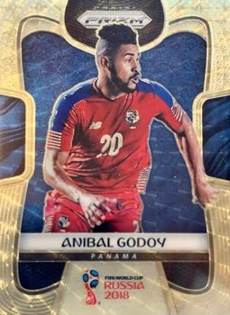 2018 Panini Prizm FIFA World Cup - Gold Power Prizm #218 Anibal Godoy Front