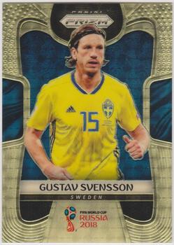 2018 Panini Prizm FIFA World Cup - Gold Power Prizm #236 Gustav Svensson Front