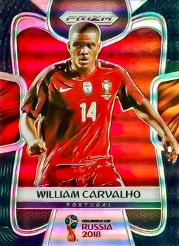 2018 Panini Prizm FIFA World Cup - Black Prizm #161 William Carvalho Front