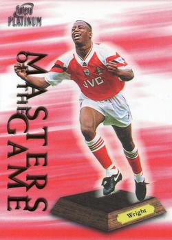 1999 Futera Platinum Arsenal Masters of the Game #NNO Ian Wright Front