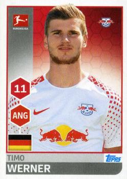 Emil Forsberg Sticker 168 TOPPS Bundesliga 2017/2018 