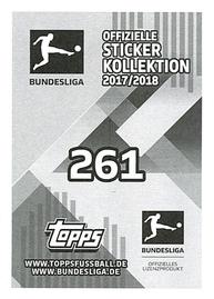 2017-18 Topps Offizielle Sticker Kollektion #261 John Anthony Brooks Back