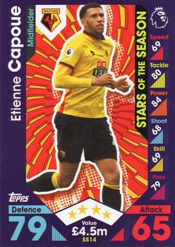 2016-17 Topps Match Attax Premier League Extra - Stars of the Season #SS14 Etienne Capoue Front