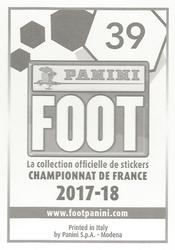 2017-18 Panini FOOT #39 Flavien Tait Back