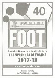 2017-18 Panini FOOT #40 Enzo Crivelli Back