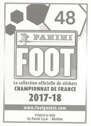 2017-18 Panini FOOT #48 Stéphane Moulin Back