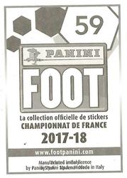 2017-18 Panini FOOT #59 Youssouf Sabaly Back