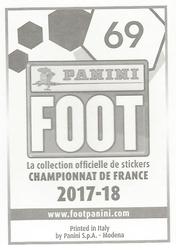 2017-18 Panini FOOT #69 François Kamano Back